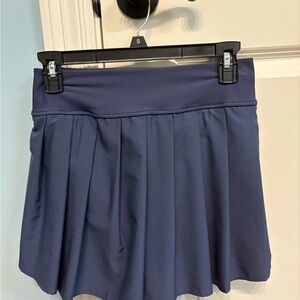 Navy Blue Women's Active Skirt